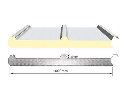 巖棉夾芯板 溫州彩鋼巖棉夾芯板